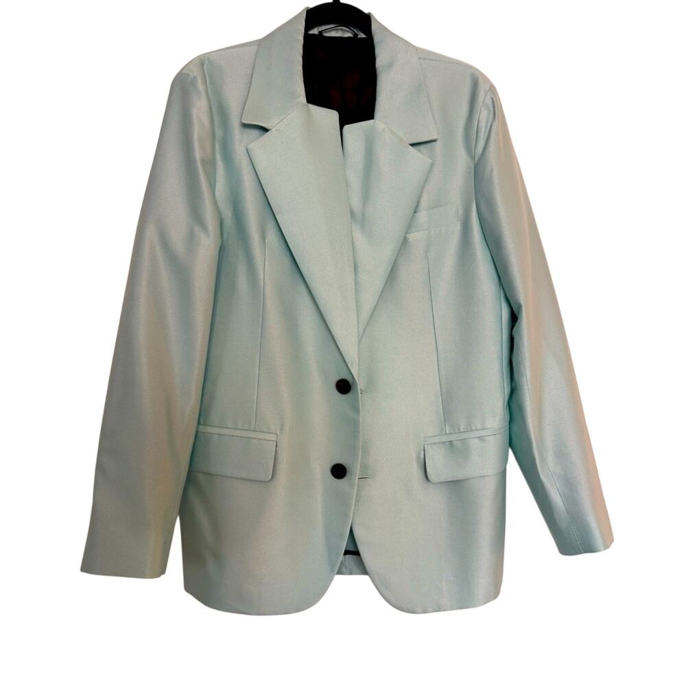 Men’s Jumilar Cotton-Blend Suit Jacket- Green SS20 NWT